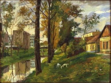 Benke László - Zagyvapart (másolat) - 60x80 cm - 14000 Ft